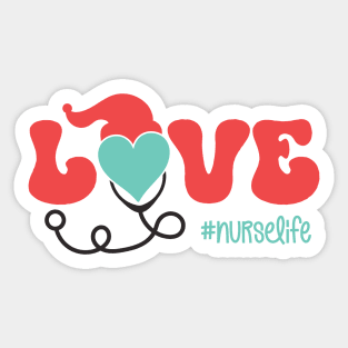 Love Nurse Sticker